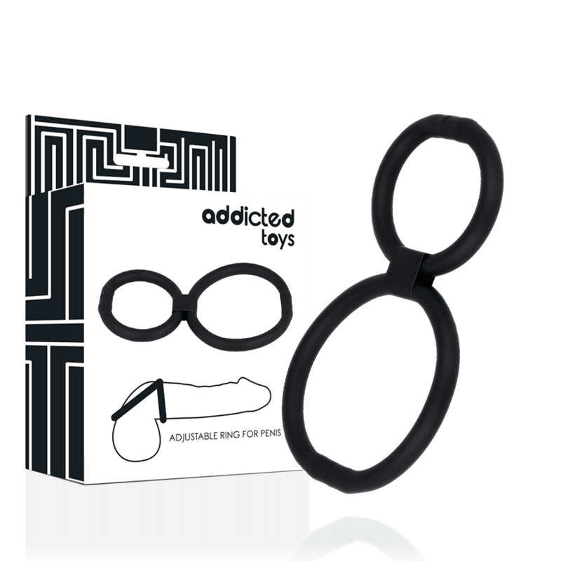ADDICTED TOYS - ADJUSTABLE RINGS FOR PENIS - Kink&Play