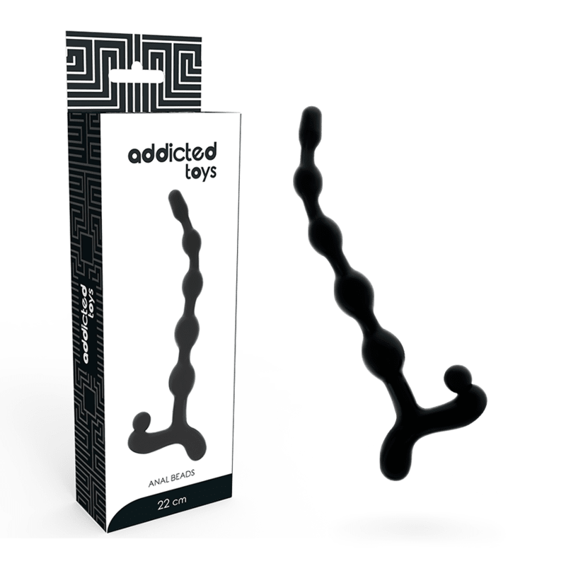 ADDICTED TOYS - ANAL BALLS 22 CM BLACK - Kink&Play