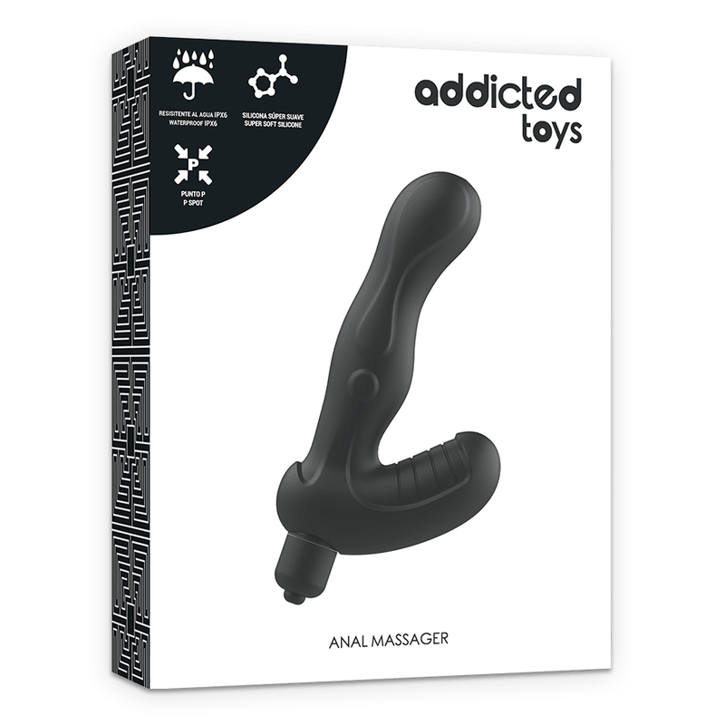 ADDICTED TOYS - P - SPOT VIBE SILICONE PROSTATE ANAL STIMULATOR - Kink&Play