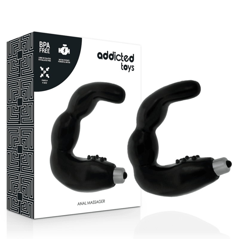 ADDICTED TOYS - PROSTATE ANAL MASSAGER VIBRATION - Kink&Play