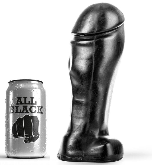 ALL BLACK - DONG 22 CM BROAD TOE - Kink&Play