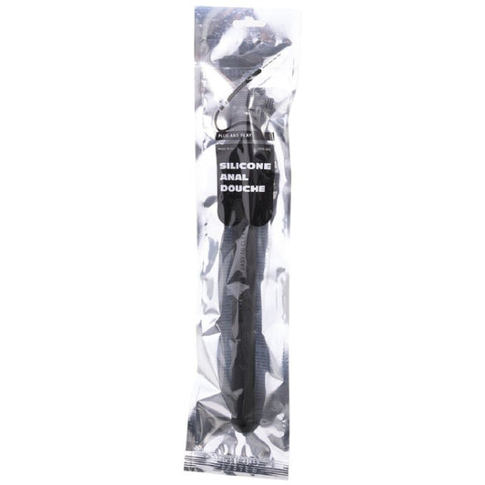 ALL BLACK - MEGA RIPPLE SHOWER ANAL SILICONE 28.5 CM - Kink&Play