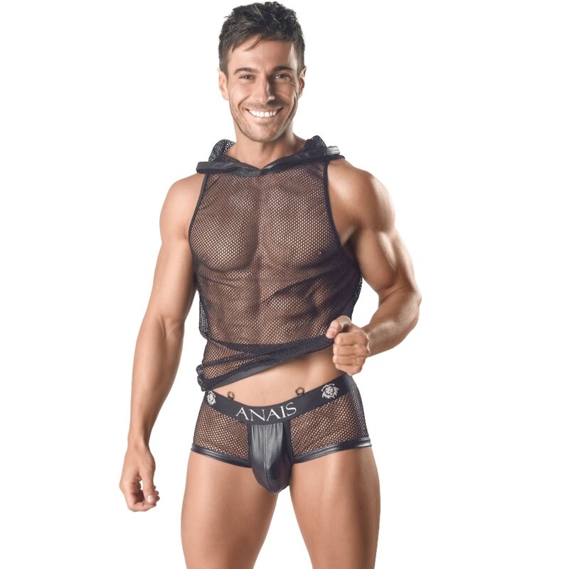 ANAIS MEN - ARES HOODED T - SHIRT XXL - Kink&Play