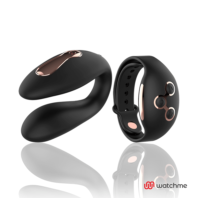 ANNE'S DESIRE - DUAL PLEASURE TECNOLOG A WATCHME BLACK/GOLD - Kink&Play
