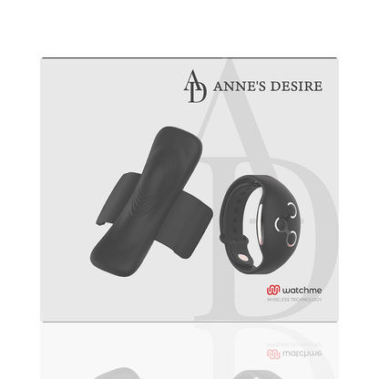 ANNE'S DESIRE - PANTY PLEASURE TECNOLOG A WATCHME BLACK/GOLD - Kink&Play