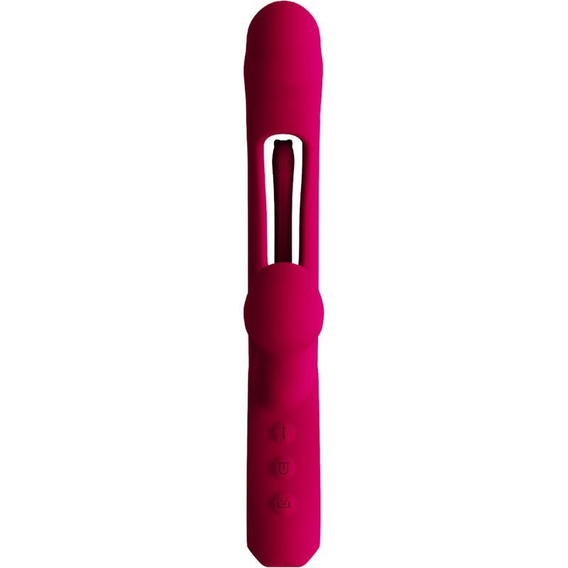 ARMONY - IMPACT SWING VIBRATOR & DUAL STIMULATOR MODEL 2 BORDEAUX - Kink&Play
