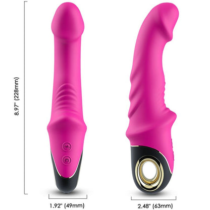 ARMONY - JOYBLADE DILDO VIBRATOR ROTATOR FUCHSIA - Kink&Play