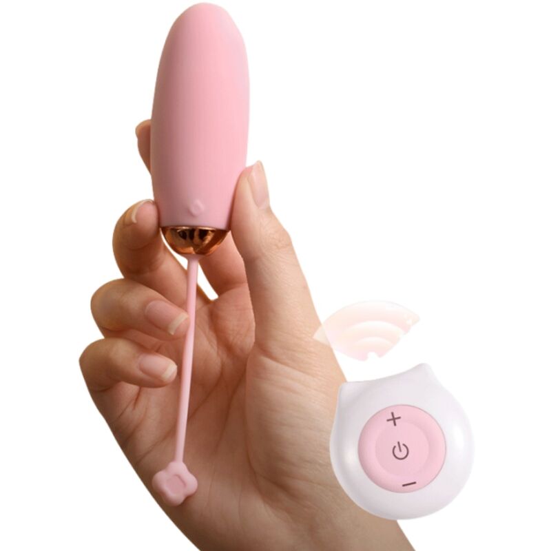 ARMONY - KITTY FUN EGG VIBRATOR REMOTE CONTROL 10 VIBRATIONS PINK - Kink&Play