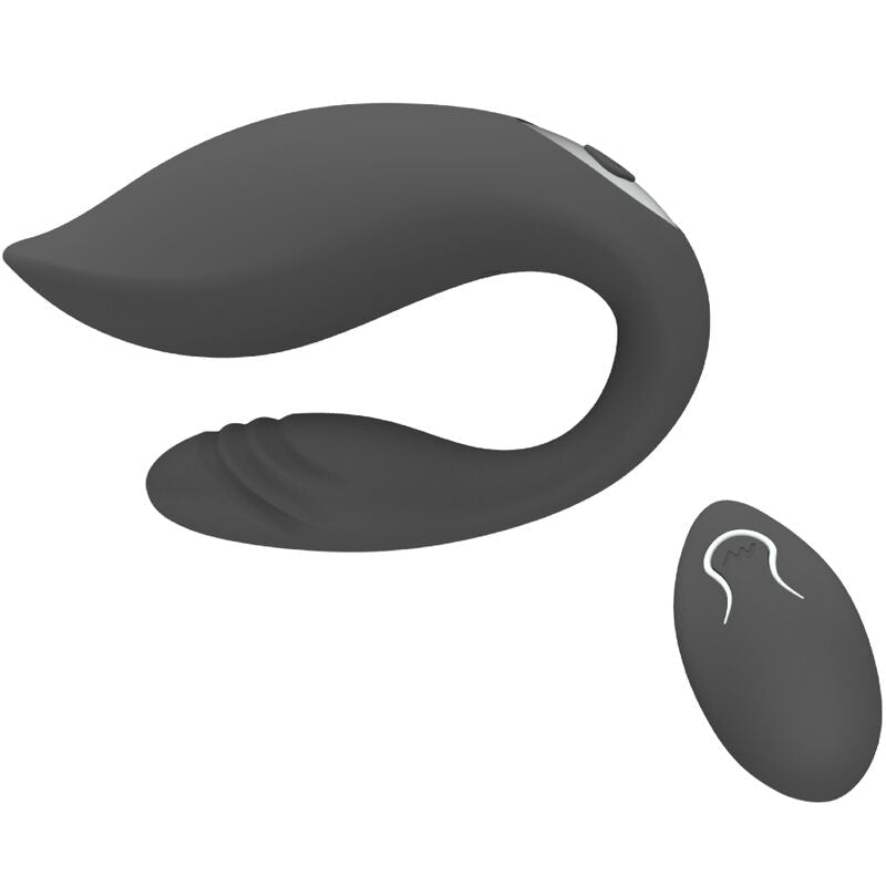 ARMONY - MARTHA VIBRATOR FOR COUPLES BLACK REMOTE CONTROL - Kink&Play
