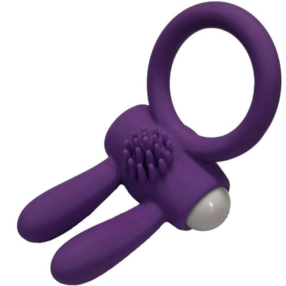 ARMONY - MR BUNNY VIBRATOR RING SILICONE PURPLE - Kink&Play