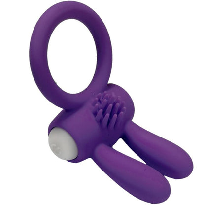 ARMONY - MR BUNNY VIBRATOR RING SILICONE PURPLE - Kink&Play