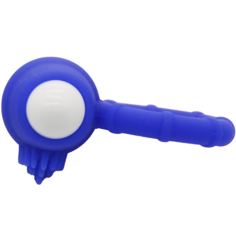 ARMONY - POWER O VIBRATOR RING SILICONE BLUE - Kink&Play