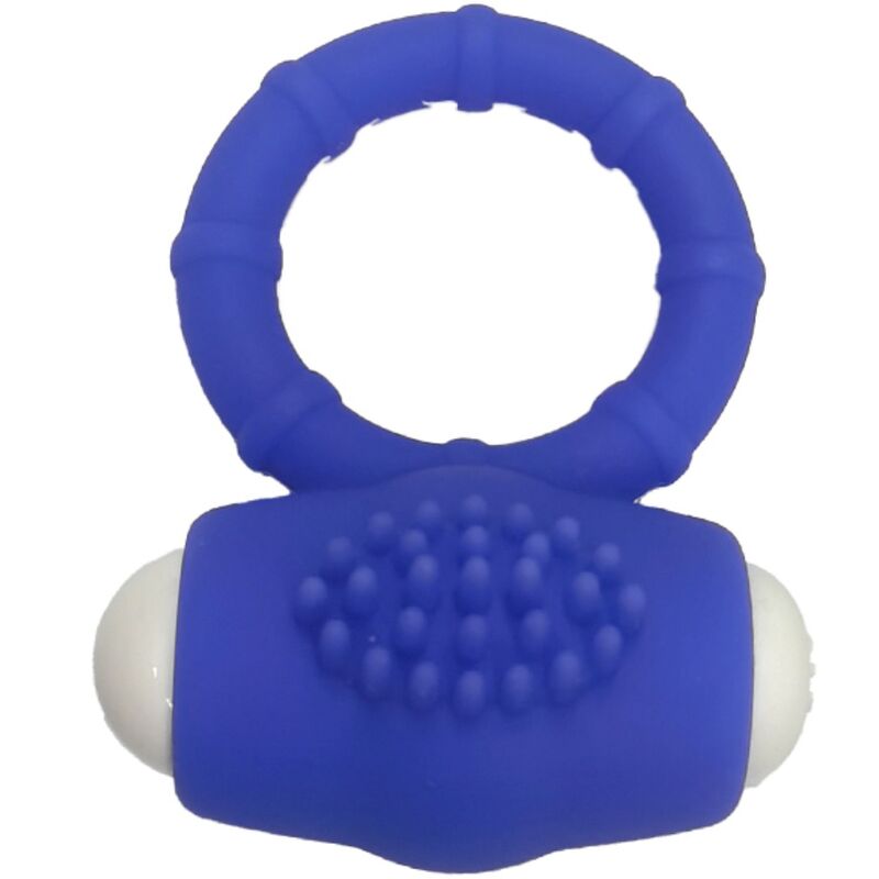ARMONY - POWER O VIBRATOR RING SILICONE BLUE - Kink&Play