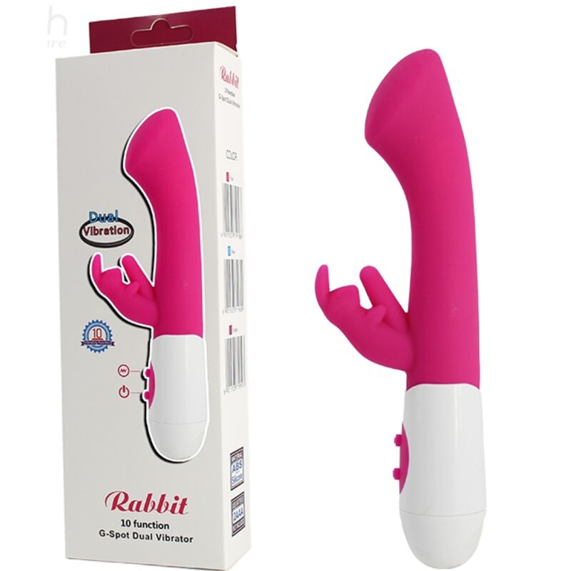 ARMONY - RABBIT VIBRATOR & STIMULATOR G SPOT 10 SPEEDS PINK - Kink&Play
