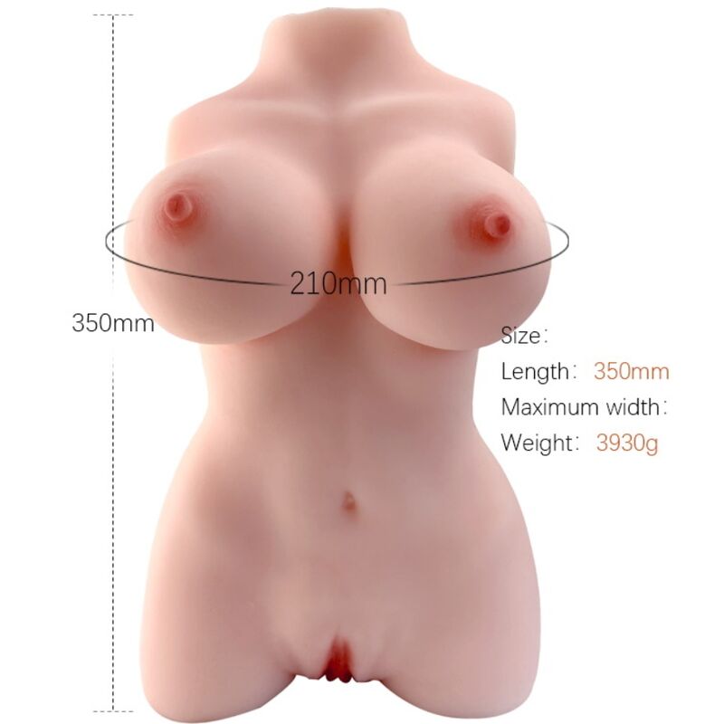 ARMONY - REALISTIC FEMALE TORSO MODEL 3 - Kink&Play