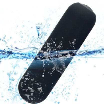 ARMONY - SPLASH JOIE VIBRATOR BULLET SILICONE REMOTE CONTROL 10 VIBRATIONS 75 X 19 CM BLACK - Kink&Play