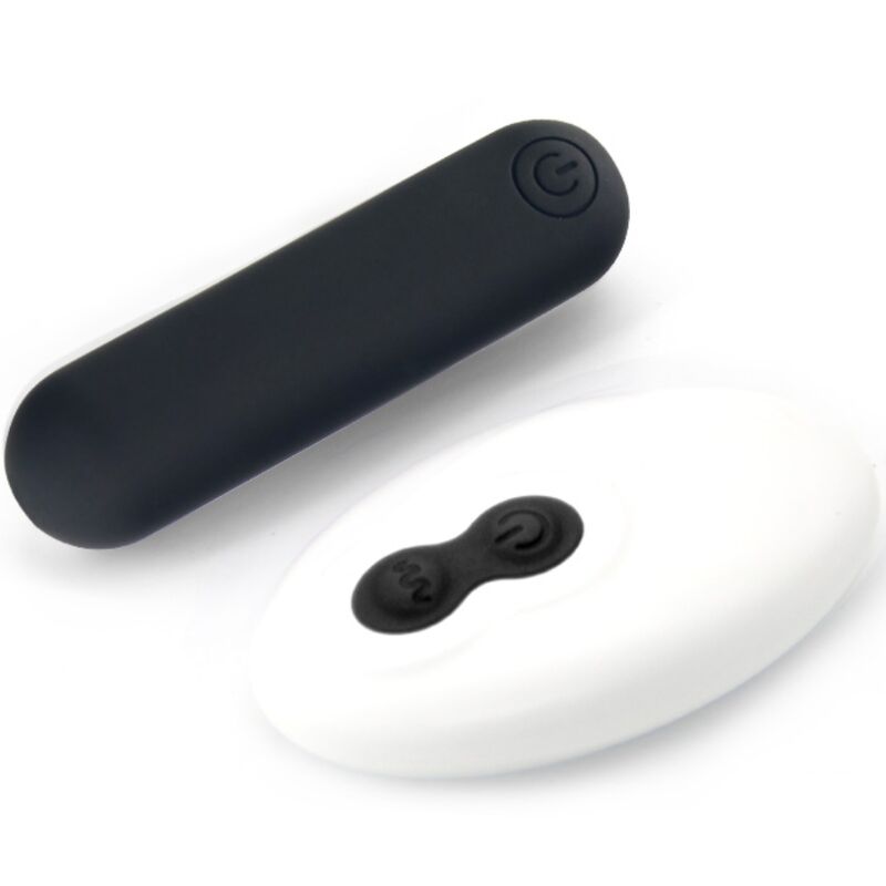 ARMONY - SPLASH JOLINE VIBRATOR BULLET SILICONE REMOTE CONTROL 10 VIBRATIONS 65 X 15 CM BLACK - Kink&Play