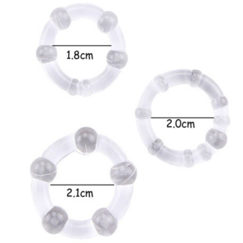 ARMONY - TITAN LOVE BEADED RING FLESH - Kink&Play