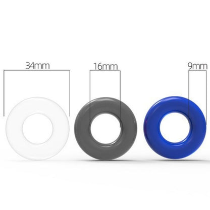 ARMONY - TITAN LOVE DONUT RING MULTIPLE COLORS - Kink&Play
