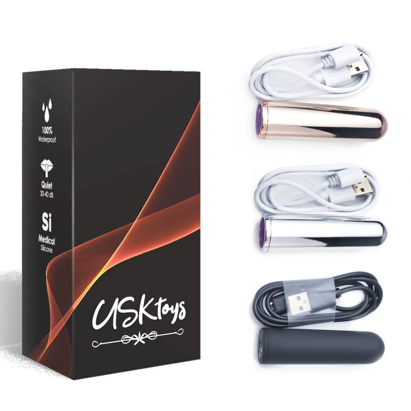 ARMONY - VIBRATOR BULLET GOLDEN 2.1 CM X 7.9 CM - Kink&Play