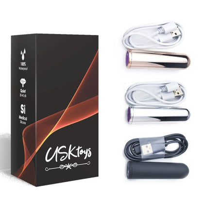 ARMONY - VIBRATOR BULLET GOLDEN 2.1 CM X 7.9 CM - Kink&Play