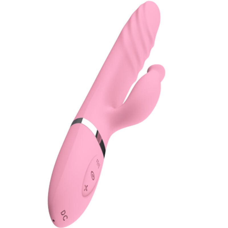 ARMONY - VIBRATOR & THRUSTING WITH PINK HEAT EFFECT TONGUE - Kink&Play