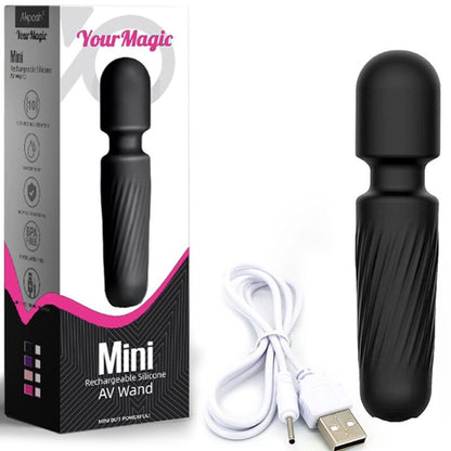 ARMONY - YOUR MAGIC MASSAGER & VIBRATOR RECHARGEABLE 10 VIBRATIONS BLACK - Kink&Play