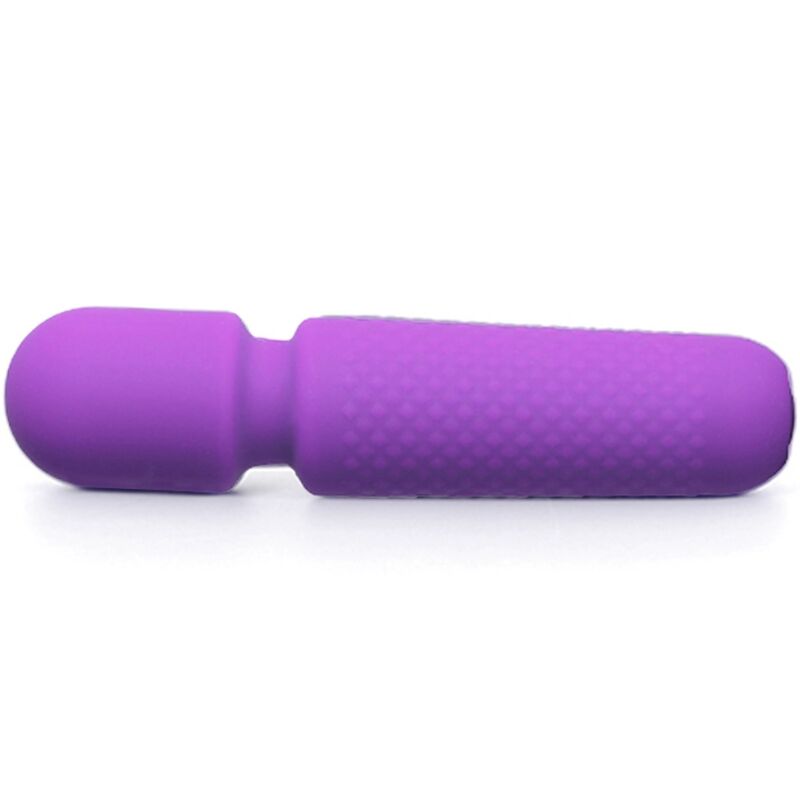 ARMONY - YOUR MAGIC MASSAGER & VIBRATOR RECHARGEABLE 10 VIBRATIONS WAND DOTS PURPLE - Kink&Play