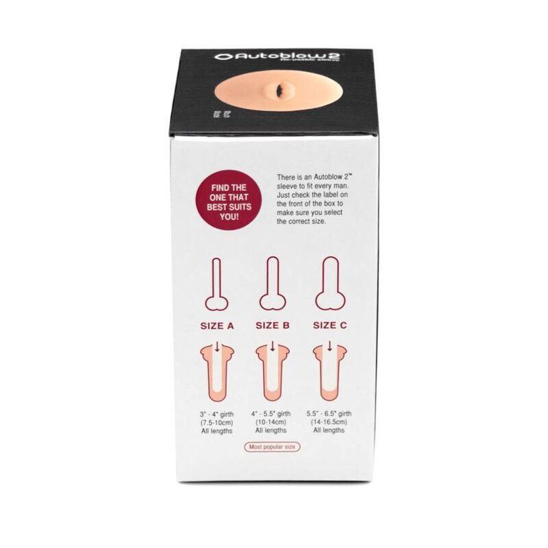 AUTOBLOW - 2+ MOUTH SLEEVE SIZE C - Kink&Play