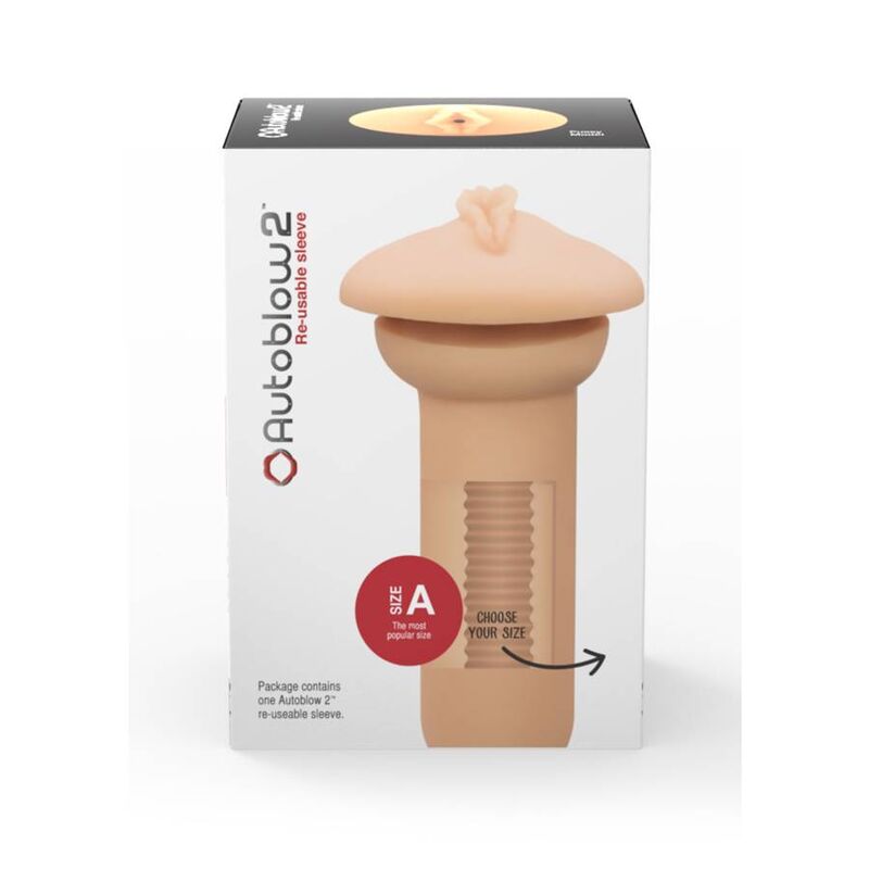AUTOBLOW - 2+ VAGINA SLEEVE SIZE A - Kink&Play