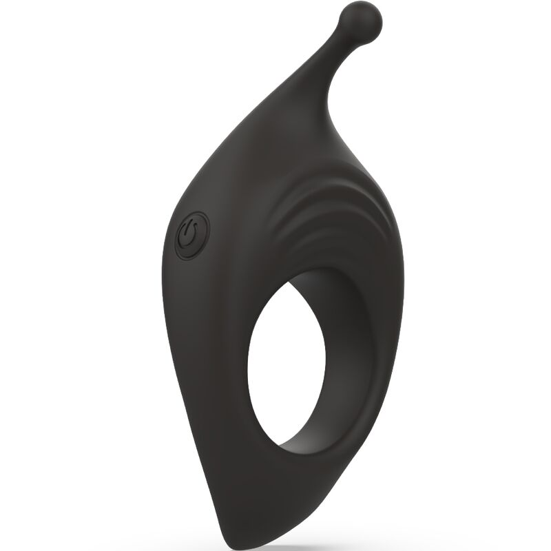 B SWISH - BCHARMED RHYTHM INFINITE DELUXE PENIS RING 15 VIBRATIONS BLACK - Kink&Play
