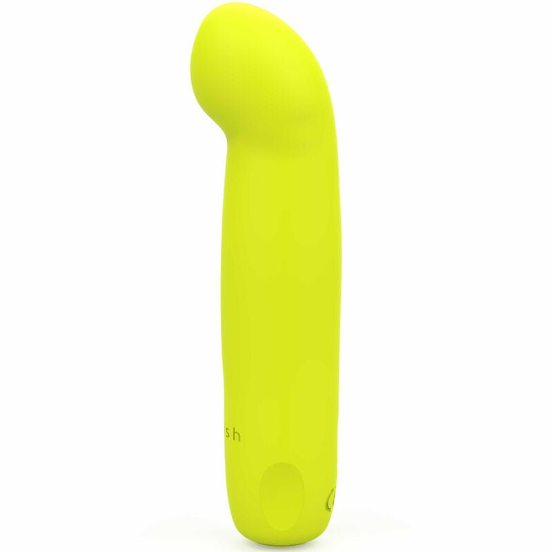 B SWISH - BCUTE CURVE INFINITE CLASSIC LIMITED EDITION RECHARGEABLE SILICONE VIBRATOR YELLOW - Kink&Play