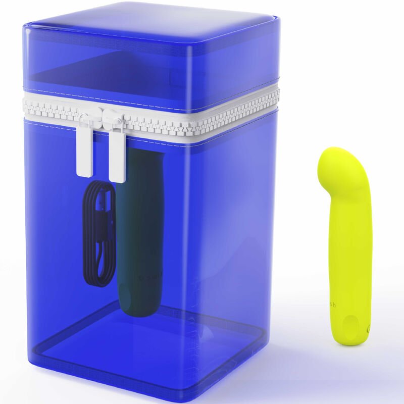 B SWISH - BCUTE CURVE INFINITE CLASSIC LIMITED EDITION RECHARGEABLE SILICONE VIBRATOR YELLOW - Kink&Play