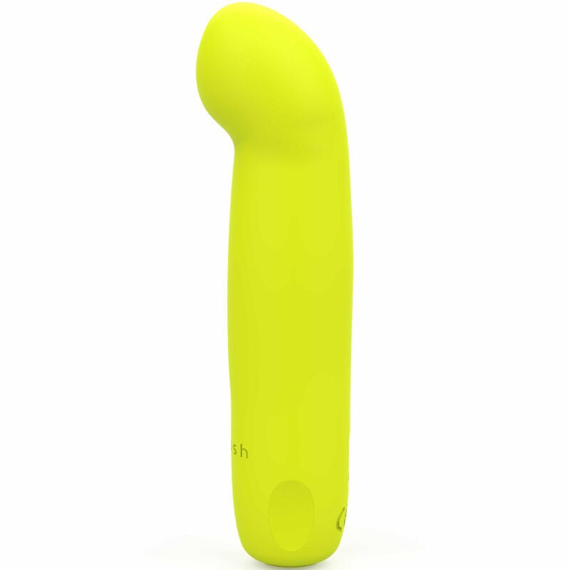 B SWISH - BCUTE CURVE INFINITE CLASSIC RECHARGEABLE SILICONE VIBRATOR YELLOW - Kink&Play