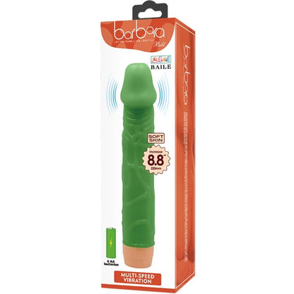 BAILE - BILL REALISTIC VIBRATOR 22.5 CM GREEN - Kink&Play