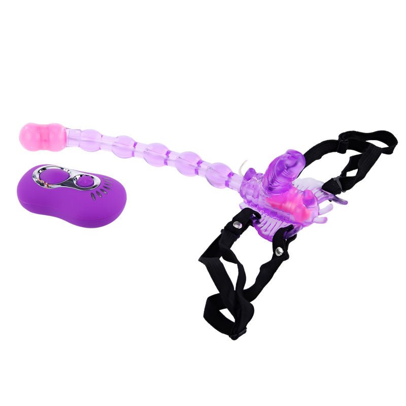 BAILE - BUTTERFLY STRAP ON LILAC - Kink&Play