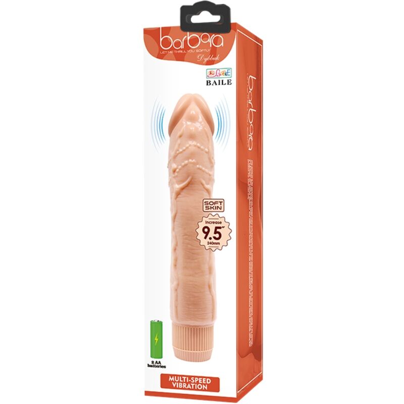 BAILE - DYBBUK REALISTIC VIBRATOR 24 CM FLESH - Kink&Play