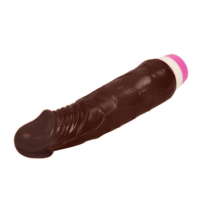 BAILE - WAVES OF PLEASURE VIBRATOR 19.5 CM MULATO - Kink&Play