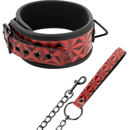 BEGME - RED EDITION PREMIUM VEGAN LEATHER COLLAR WITH NEOPRENE LINING - Kink&Play