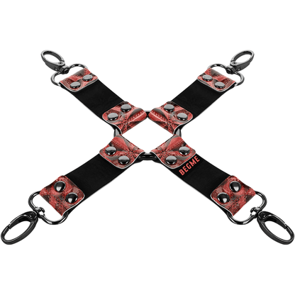 BEGME - RED EDITION PREMIUM VEGAN LEATHER HOG TIE - Kink&Play