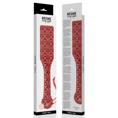 BEGME - RED EDITION VEGAN LEATHER SHOVEL - Kink&Play