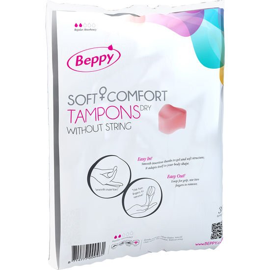 BEPPY - SOFT - COMFORT TAMPONS DRY 30 UNITS - Kink&Play