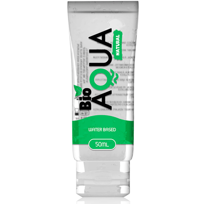 BIOAQUA - LUBRICANT NATURAL INGREDIENTS WATER BASED 50 ML - Kink&Play