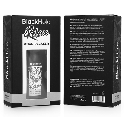 BLACK HOLE - ANAL RELAXER SPRAY EXPLORER 30 ML - Kink&Play