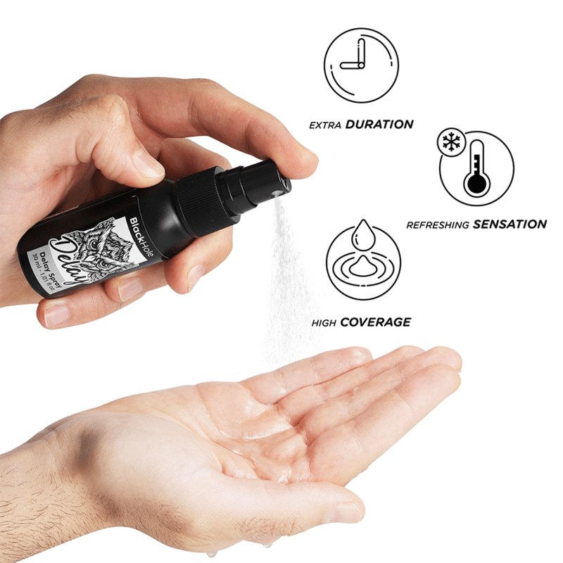 BLACK HOLE - DELAY SPRAY STUDY FORTE 30 ML - Kink&Play