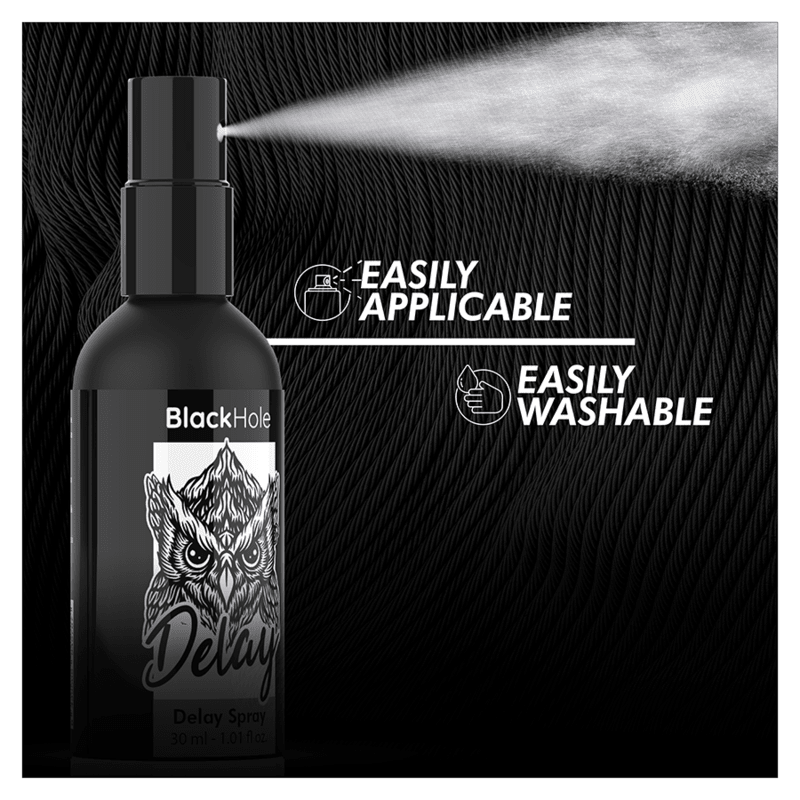 BLACK HOLE - DELAY SPRAY STUDY FORTE 30 ML - Kink&Play