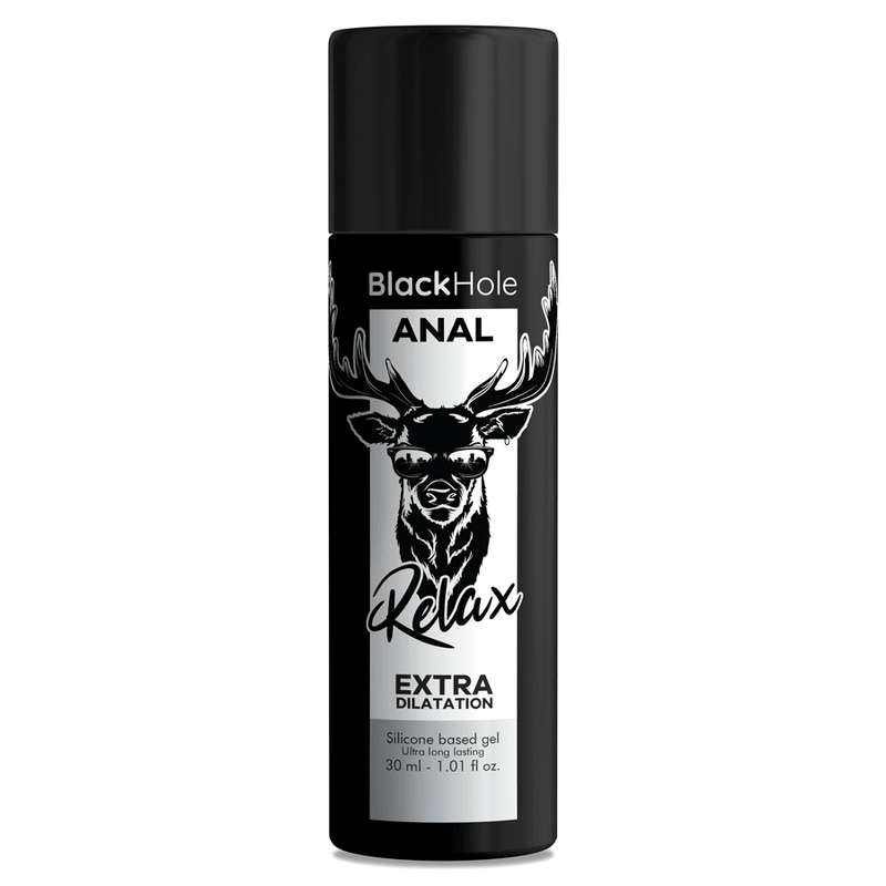 BLACK HOLE - GEL SILICONE BASE ANAL DILATION 30 ML - Kink&Play