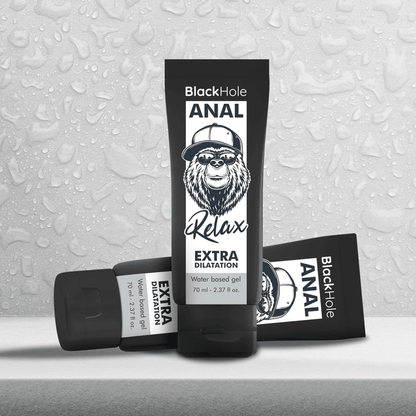 BLACK HOLE - WATER - BASED ANAL DILATION GEL 70 ML - Kink&Play