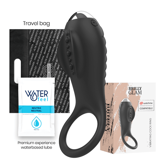 BRILLY GLAM - ALAN COCK RING WATCHME WIRELESS TECHNOLOGY COMPATIBLE - Kink&Play