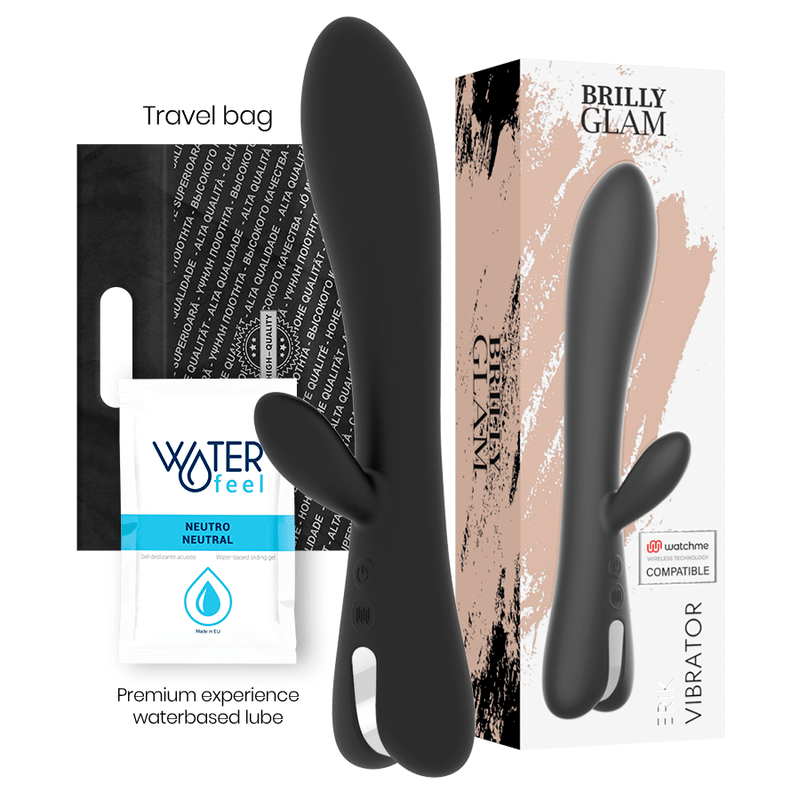 BRILLY GLAM - ERIK VIBRATOR WATCHME WIRELESS TECHNOLOGY COMPATIBLE - Kink&Play